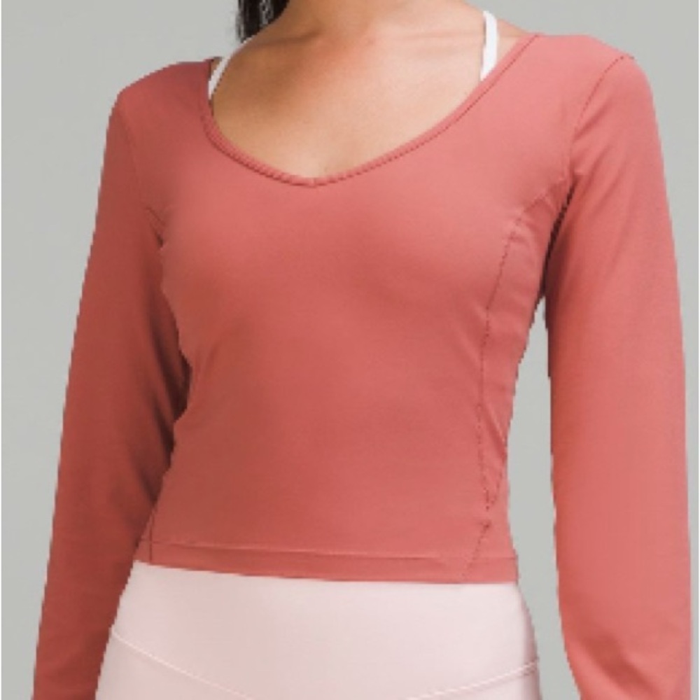 lululemon align long sleeve tee - size 6